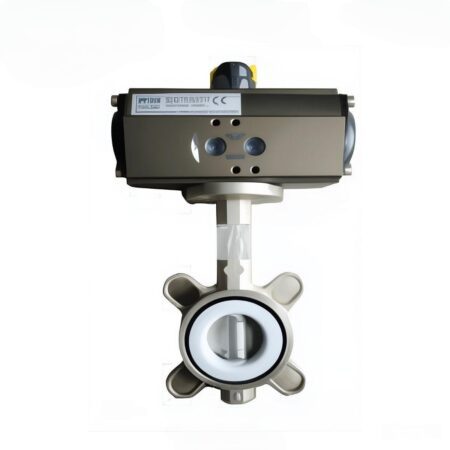 Van bướm inox điều khiển khí nén Kosaplus